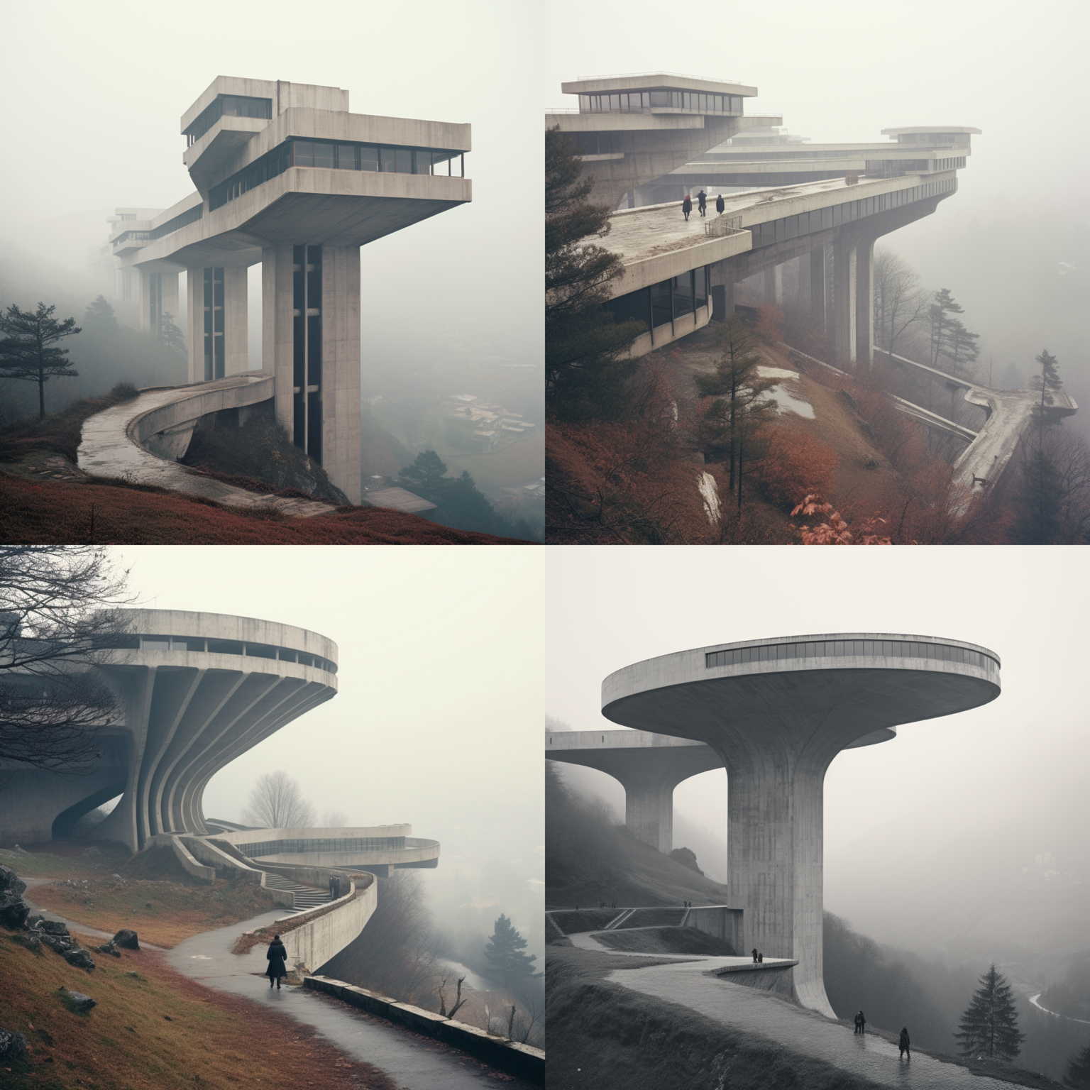 Architectural Design With Textured Facades photo